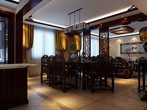 新中式风格风格餐厅装修效果图