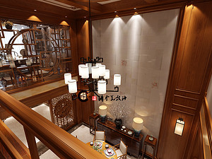 新中式风格风格餐厅装修效果图