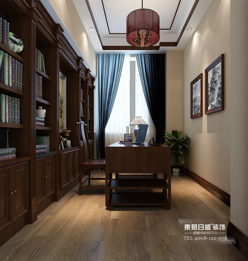 新中式风格书房