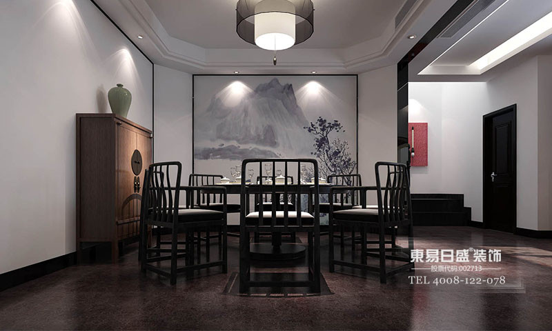 别墅新中式风格餐厅