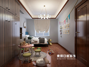 中式风格儿童房装修效果图