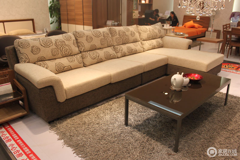 耐特利尔 C9003-1+2+床 转角沙发 图片