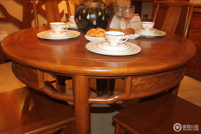 一品木阁 M618-1210圆餐桌图片
