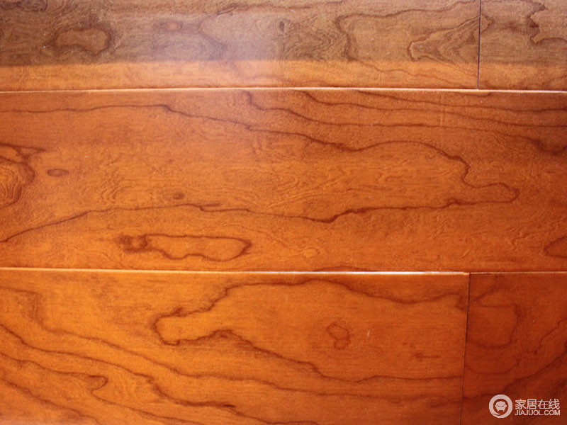 圣象 KF9312康波尔樱桃木三层实木地板图片