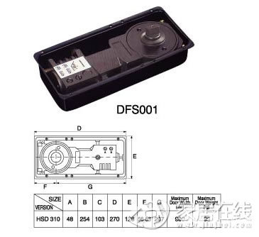 赛戈 DFS001闭门器