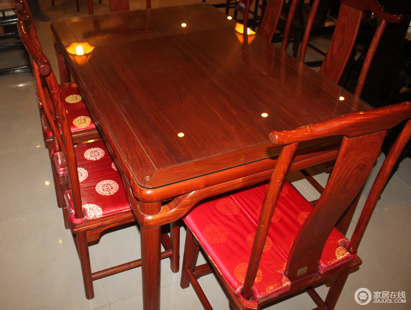 裕丰红木 y729明式餐桌图片