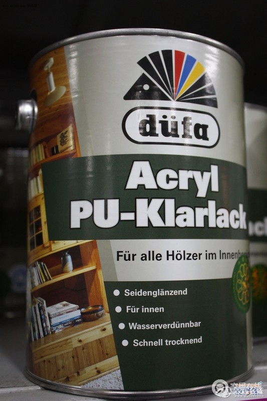 德国都芳 全环保水性PU木器清漆