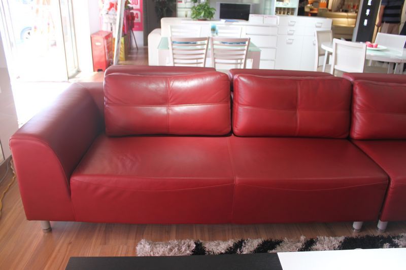 红苹果 AP630转角皮沙发图片
