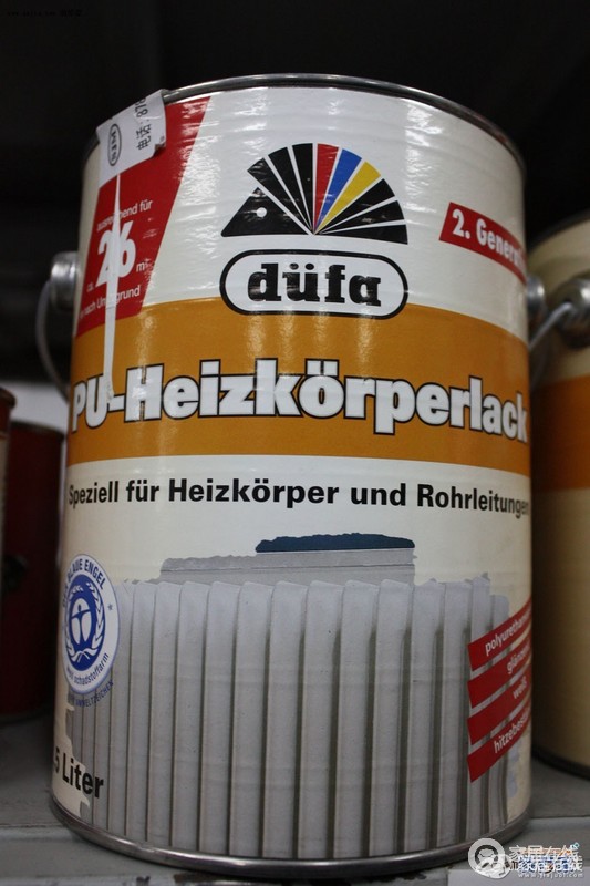 德国都芳 水性全环保PU耐高温漆（暖气片专用）金属漆