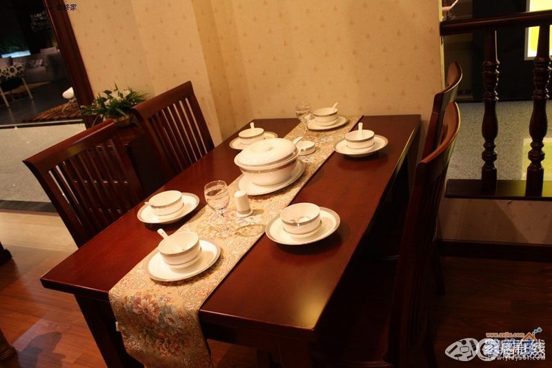 晓月 中式长方餐桌
