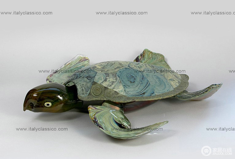 姆莱诺艺术 小乌龟 玻璃工艺品图片