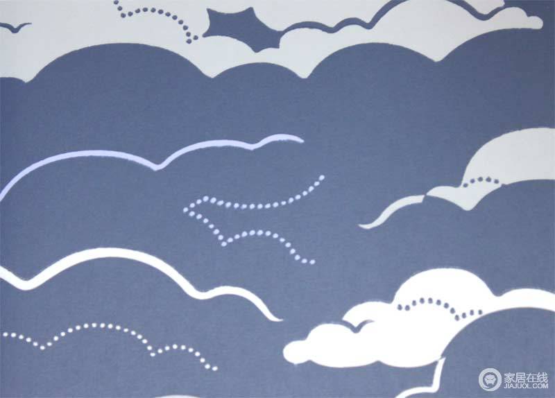 格莱美 佳洛瑞尔系列 蓝天图案壁纸图片