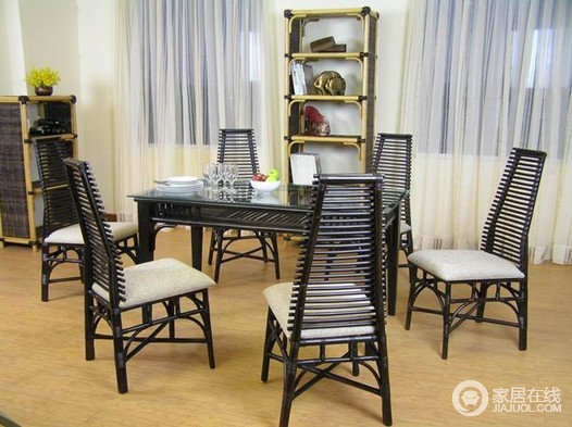 彼尼索非亚 餐厅系列 LEYTON SET一桌六椅图片