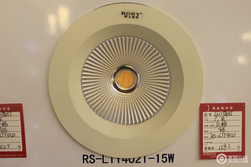 高力网 RS-LTY4021 筒灯图片